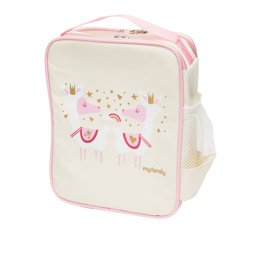 Llama Lunch Bundle – Matching Bento, Cooler, Food Jar & Drink Bottle