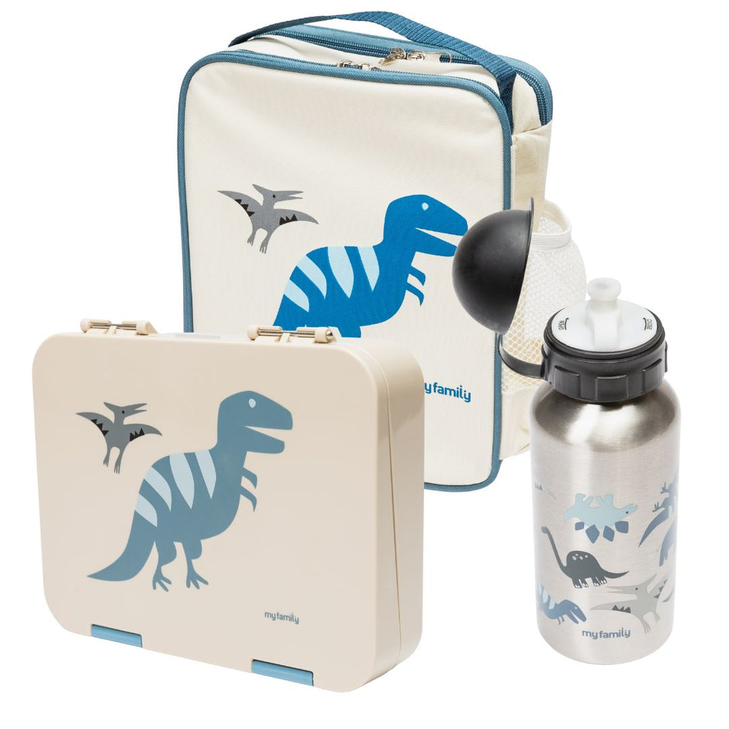 Dino Lunch Bundle – Matching Bento, Cooler & Drink Bottle