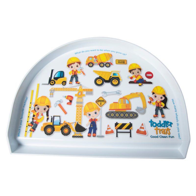 Toosh Coosh Toddler Tray - Construction