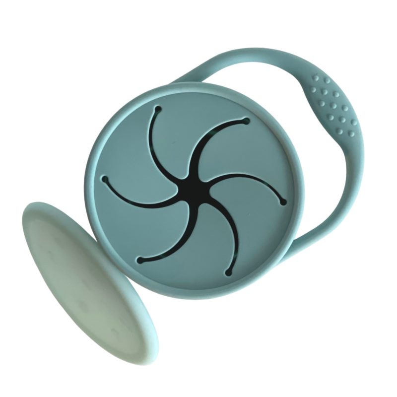 Smoosh Snack Cup with Lid - Teal