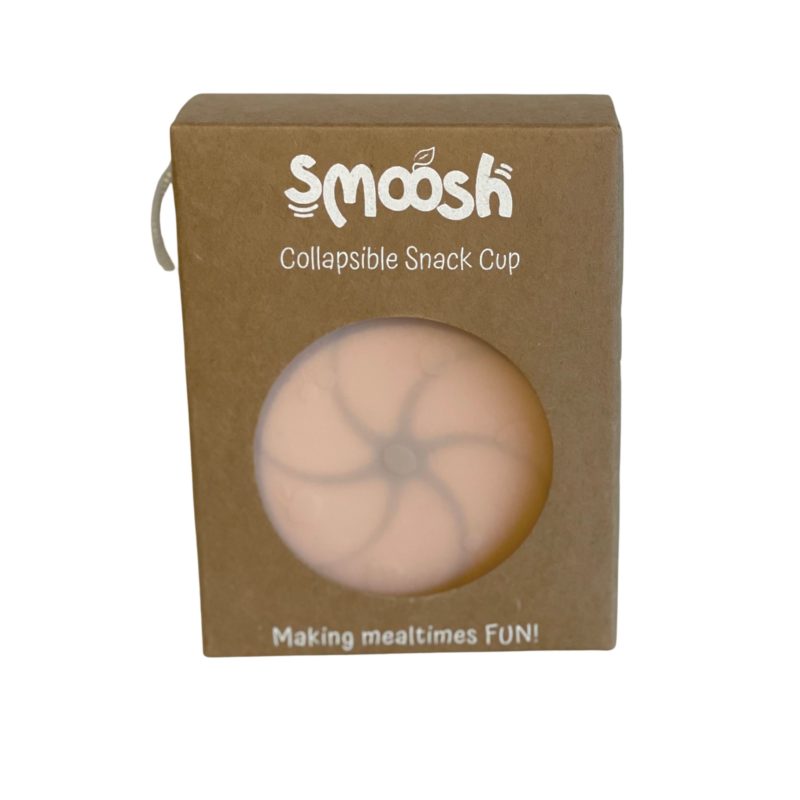 Smoosh Snack Cup with Lid - Latte