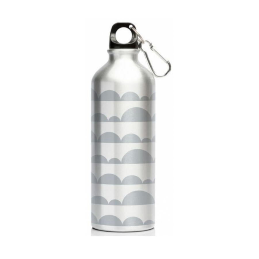 My Family 500ml Stainless Steel Bottle Clouds